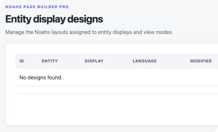 Drupal noahs design builder